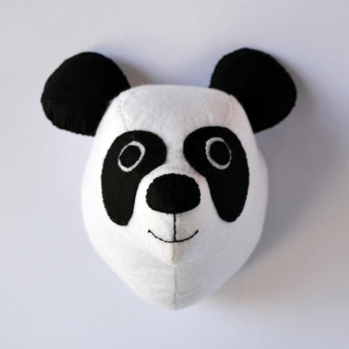 Patrick the Panda - Faux Taxidermy Animal Head